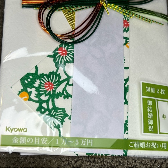 Traditional Japanese Gift Envelope for Money - Wedding / Anniversary / Birthday - Picture 4 of 6